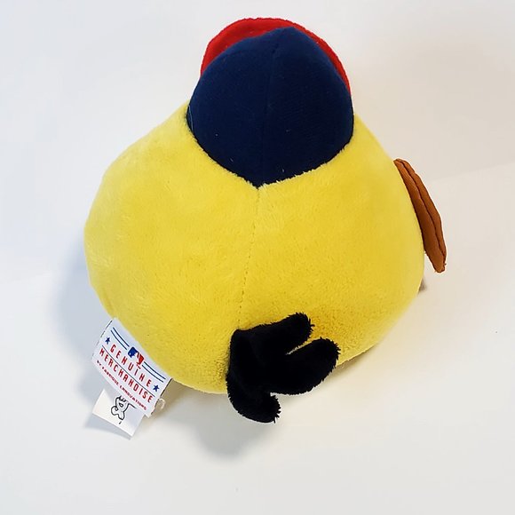 Angry Bird Twins Fan Chuck Charles Yellow Bird Canary 6" Stuffed Plush Toy - Picture 4 of 4